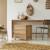 Bureau enfant en bois de teck 160 eden Naturel 3 - vertbaudet enfant 