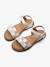Sandale à brides Blanc+Camel 1 - vertbaudet enfant 