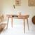 Bureau enfant en bois d'acacia oslo Naturel 1 - vertbaudet enfant 