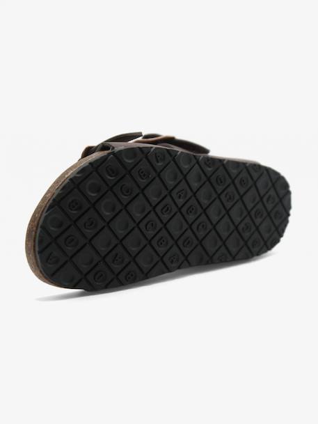 Sandale à brides Bleu foncé+Marron+Noir+Taupe 10 - vertbaudet enfant 