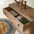 Commode enfant en bois de pin massif recyclé 3 tiroirs emily Naturel 3 - vertbaudet enfant 