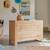 Commode enfant en bois de teck 2 tiroirs minimalys Naturel 1 - vertbaudet enfant 