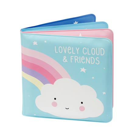 Livre de bain pour enfant lovely cloud et ses amis Bleu 1 - vertbaudet enfant 