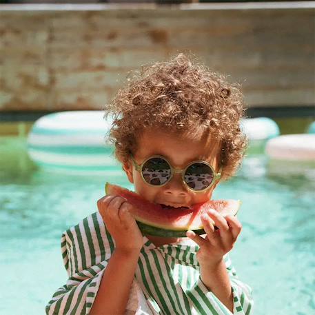 Lunettes de soleil woam Jaune+Pêche+Vert olive+Violet 16 - vertbaudet enfant 