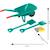 Set jardin bosch avec brouette 4 pièces Vert 3 - vertbaudet enfant 