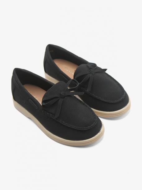 Mocassin à noeuds Camel+Noir 5 - vertbaudet enfant 