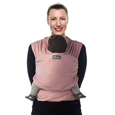 Écharpe de portage en coton biologique tricot slen Beige+Bleu+Chocolat+Gris clair+Rose clair+Taupe+Terracotta 22 - vertbaudet enfant 