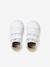 Baskets bébé fille cuir à scratchs blanc+or 5 - vertbaudet enfant 