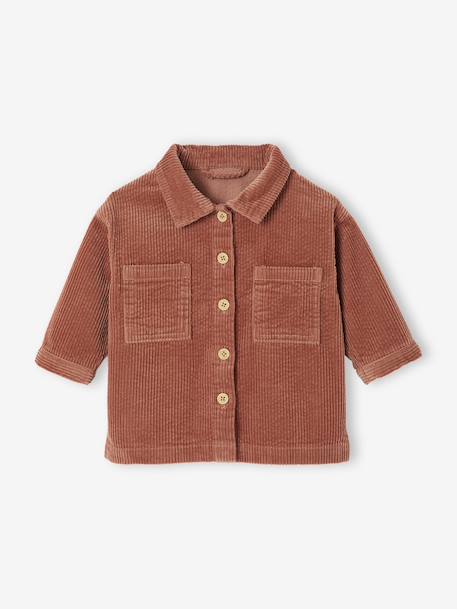 Surchemise bébé en velours seersucker tomette 4 - vertbaudet enfant 