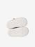 Baskets bébé fille cuir à scratchs blanc+or 6 - vertbaudet enfant 