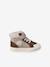 Baskets bébé fille synthétique fourrées lot marron 2 - vertbaudet enfant 