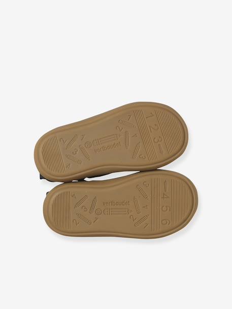 Boots bébé fille cuir zippées marine 5 - vertbaudet enfant 