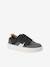 Baskets enfant garçon cuir à scratchs lot gris 2 - vertbaudet enfant 