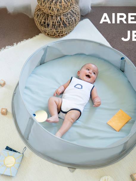 Aquani Aire de Jeux & Piscine Anti-UV FPS 50+ bleu blanc gris+vert 8 - vertbaudet enfant 