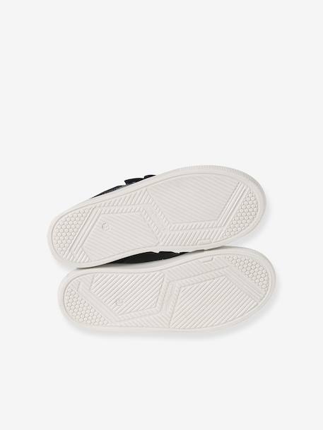 Baskets enfant garçon cuir à scratchs lot gris 6 - vertbaudet enfant 