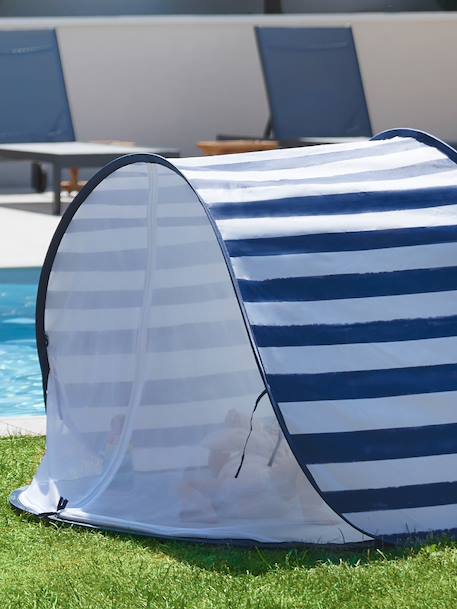 Tente Anti-UV Haute protection 50+ MARINIERE+vert 4 - vertbaudet enfant 