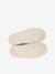Baskets enfant fille cuir à scratchs blanc imprimé+écru+lot blanc 15 - vertbaudet enfant 
