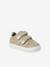 Baskets bébé fille cuir à scratchs blanc+or 10 - vertbaudet enfant 