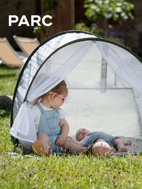Tente Anti-UV Haute protection 50+ MARINIERE+vert 14 - vertbaudet enfant 