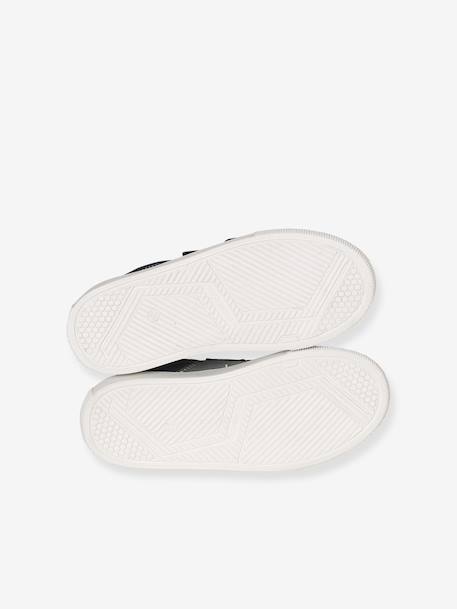 Baskets enfant garçon cuir à scratchs lot gris 5 - vertbaudet enfant 