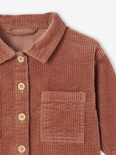 Surchemise bébé en velours seersucker tomette 6 - vertbaudet enfant 