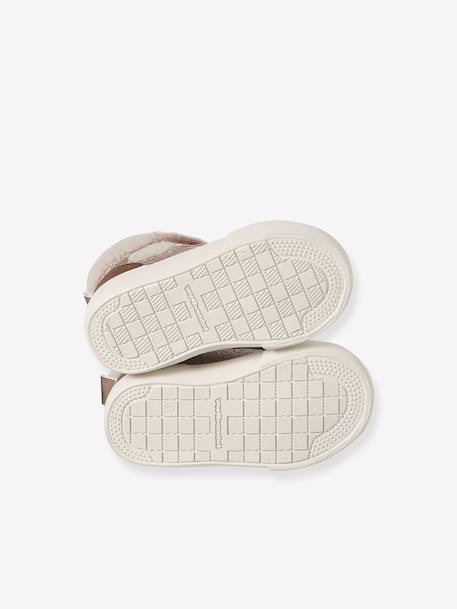 Baskets bébé fille synthétique fourrées lot marron 5 - vertbaudet enfant 