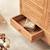 Armoire enfant en bois de teck 195 suzette Naturel 4 - vertbaudet enfant 