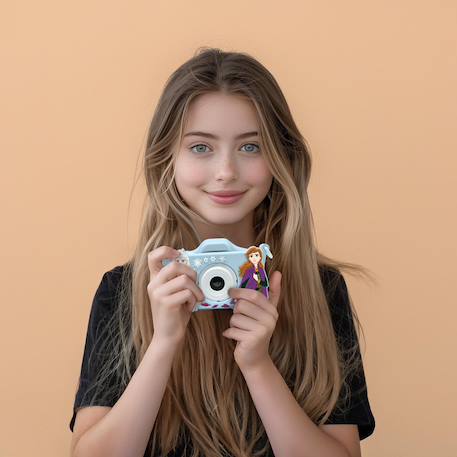 Camera Appareil Photo 4-en-1 avec Protection, Fonctions Photo, MP3, Jeux, vidéo  La reine des neiges MULTICOLORE 5 - vertbaudet enfant 