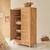 Armoire enfant en bois de teck 195 suzette Naturel 1 - vertbaudet enfant 