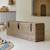 Coffre enfant en fibre naturelle kubu 150 Naturel 1 - vertbaudet enfant 