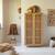 Armoire enfant en bois d'orme massif et cannage luis Naturel 2 - vertbaudet enfant 