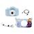 Camera Appareil Photo 4-en-1 avec Protection, Fonctions Photo, MP3, Jeux, vidéo  La reine des neiges MULTICOLORE 1 - vertbaudet enfant 