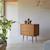 Commode enfant en bois d'acajou massif 4 tiroirs magda 50's Naturel 2 - vertbaudet enfant 