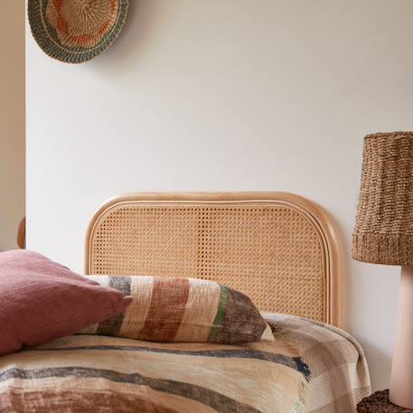 Tête de lit en tiges de rotin 90 josephine Naturel 1 - vertbaudet enfant 