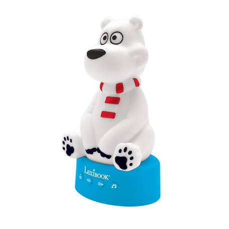 Conteur d’histoires ourson en 3d avec veilleuse (français) Blanc 1 - vertbaudet enfant 