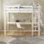 Lit mezzanine pin massif  isidore Blanc 2 - vertbaudet enfant 