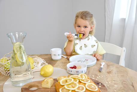 Coffret repas en porcelaine happy fruits Blanc 5 - vertbaudet enfant 