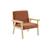 Fauteuil scandinave en bouclette et bois enfant isak l 47 x p 43,5 x h 50cm Blanc+Moutarde+Taupe+Terracotta 20 - vertbaudet enfant 