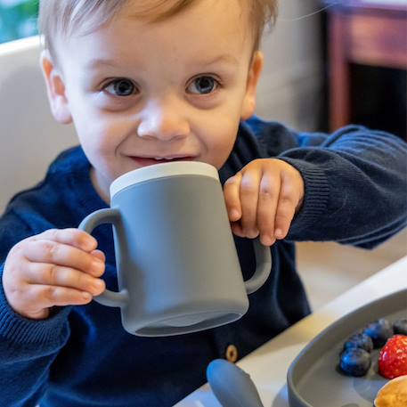 Tasse d'apprentissage évolutive gris Gris 4 - vertbaudet enfant 
