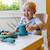 Tasse d'apprentissage évolutive bleu Bleu 4 - vertbaudet enfant 