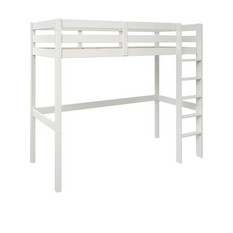 Lit mezzanine pin massif  arthur Blanc+Blanc-bois 6 - vertbaudet enfant 