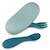 Set de couverts en silicone bleu Bleu 2 - vertbaudet enfant 