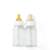 Lot de 2 biberons en verre 120ml Blanc 1 - vertbaudet enfant 