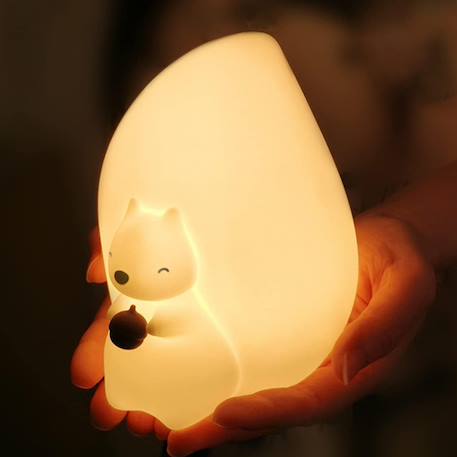 Veilleuse lumineuse tactile en silicone Chaton+Dino+Écureuil+Étoile+Fusée+Koala+Nuage+Panda+Toucan 14 - vertbaudet enfant 