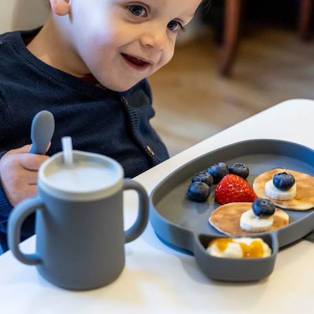 Tasse d'apprentissage évolutive gris Gris 5 - vertbaudet enfant 
