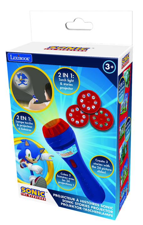 Projecteur à histoires et lampe torche sonic Bleu 6 - vertbaudet enfant 