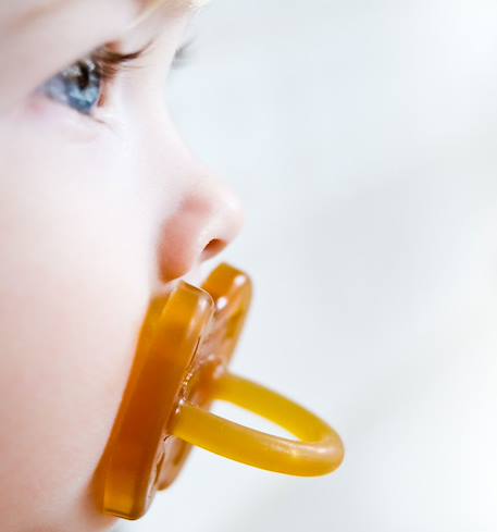 Tétine anatomique Beige+Blanc 5 - vertbaudet enfant 