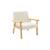 Fauteuil scandinave en bouclette et bois enfant isak l 47 x p 43,5 x h 50cm Blanc+Moutarde+Taupe+Terracotta 2 - vertbaudet enfant 