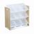 Meuble de rangement pour enfant avec 9 casiers - tobias - mdf décor bois naturel, 64x295x60cm Blanc+Naturel+Vert céladon 7 - vertbaudet enfant 