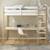 Lit mezzanine pin massif  arthur Blanc+Blanc-bois 9 - vertbaudet enfant 